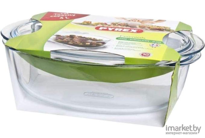 Форма для выпечки Pyrex Утятница овальная 459AA 4л