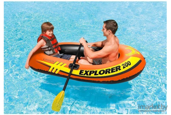 Надувная лодка Intex Explorer 200 185*94см без комплекта 58330NP