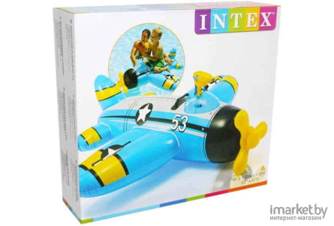 Игрушка для плавания Intex Самолет 57537NP