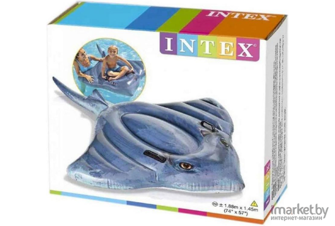 Активная игра Intex Игрушка-наездник Скат 188х145см 57550