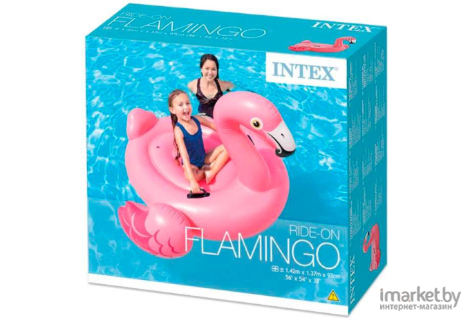 Активная игра Intex Игрушка Flamingo 142х137х97 57558