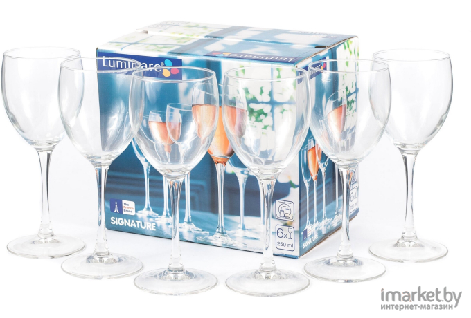 Набор бокалов для вина Luminarc Сигнатюр 6 шт 350 мл [J0012]