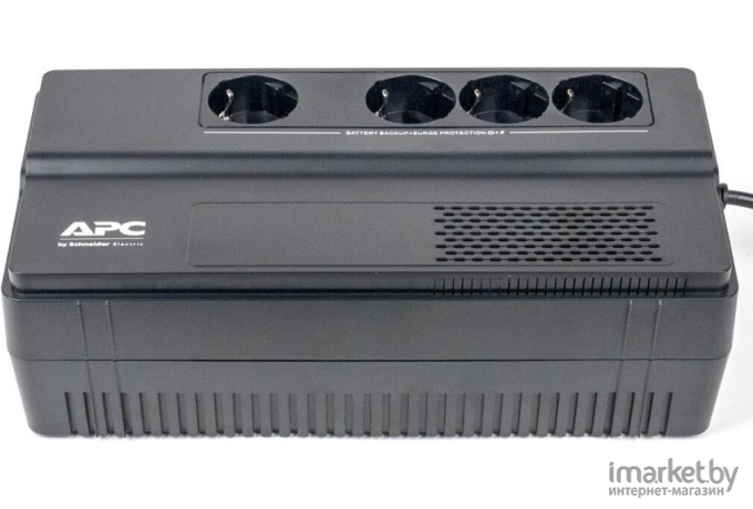 Источник бесперебойного питания APC Back-UPS BV 1000VA, AVR, Schuko Outlet, 230V [BV1000I-GR]