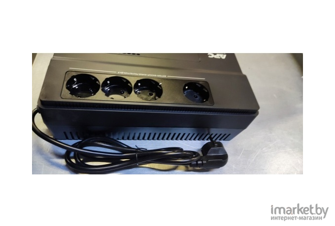 Источник бесперебойного питания APC Back-UPS BV 1000VA, AVR, Schuko Outlet, 230V [BV1000I-GR]