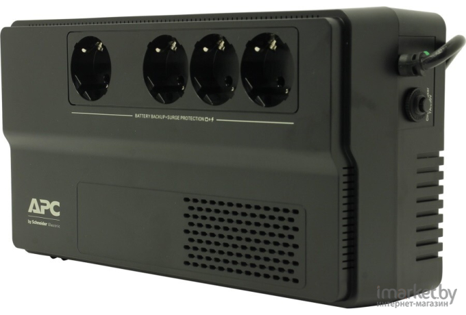 Источник бесперебойного питания APC Back-UPS BV 1000VA, AVR, Schuko Outlet, 230V [BV1000I-GR]