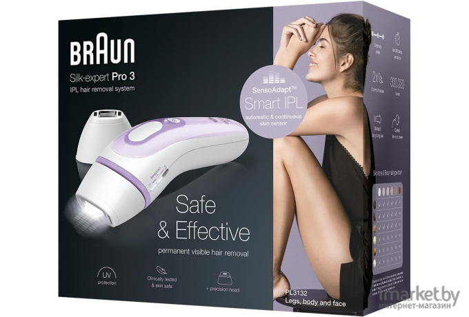 Эпилятор Braun PL3132+GIL VEN 6032