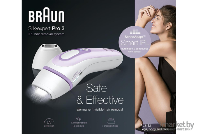 Эпилятор Braun PL3132+GIL VEN 6032