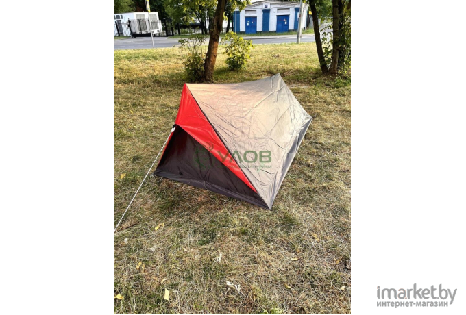 Палатка Green Glade Minicasa 10 синий/красный