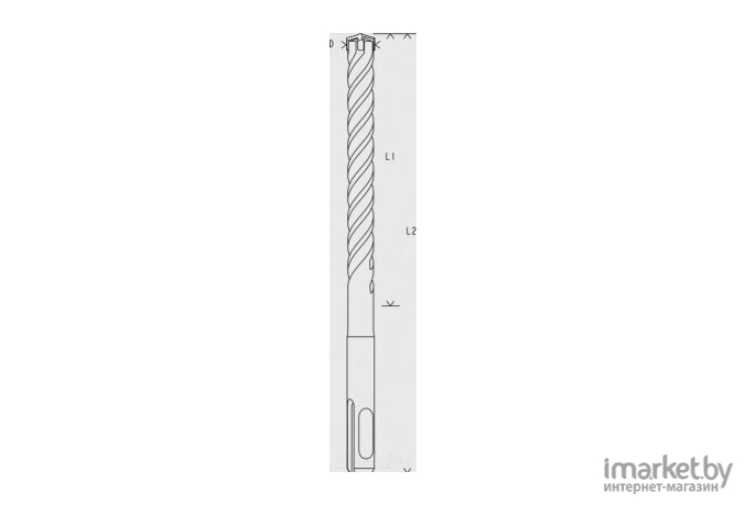 Бур Bosch SDS-plus-5X 14x100x160 (10 шт) [2.608.833.908]