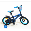 Велосипед детский Favorit Biker 14 черный/синий 2019 [BIK-14BL]