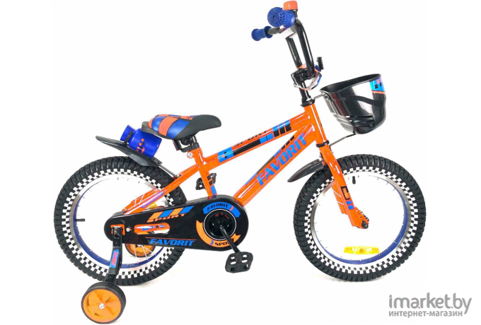 Велосипед детский Favorit Sport 16 2019 оранжевый [SPT-16OR]