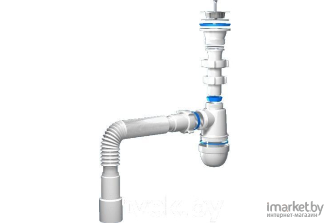 Cифон Ани пласт Сифон сливной C0115