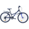 Велосипед Favorit Space 24 V рама 11 дюймов 2019 черный/синий [SPC24V.11BL]