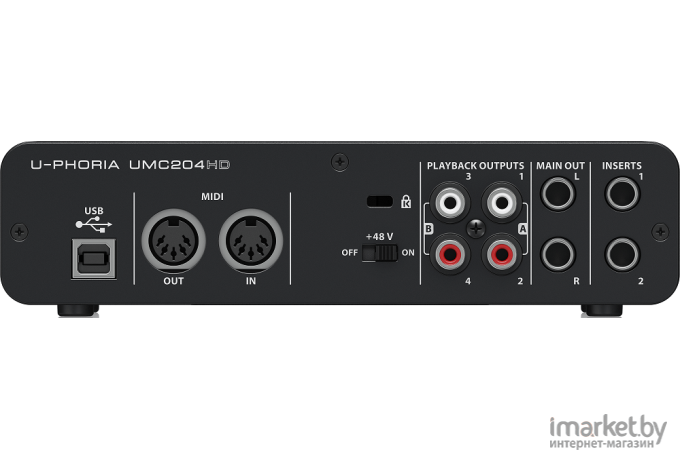 Аудиоинтерфейс Behringer UMC204HD