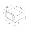 Микроволновая печь Maunfeld JBMO.20.5GRBG