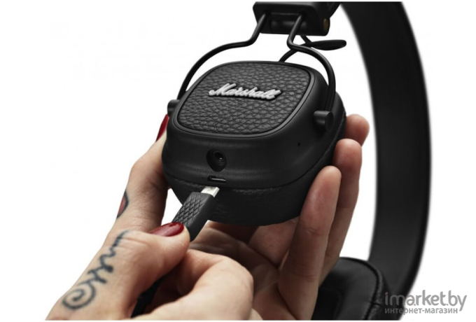 Наушники Marshall Major III Bluetooth черный [04092186]