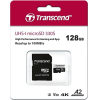 Карта памяти Transcend microSDXC 330S Class 10 128GB + адаптер [TS128GUSD330S]