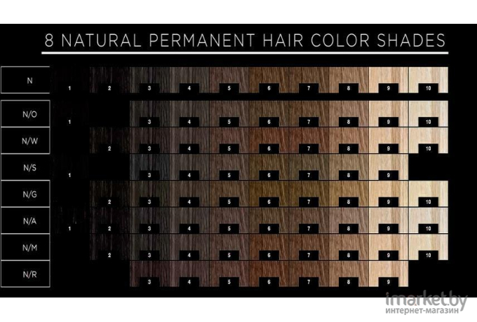 Краска для волос Wild Color Крем-краска 8N/A 180мл