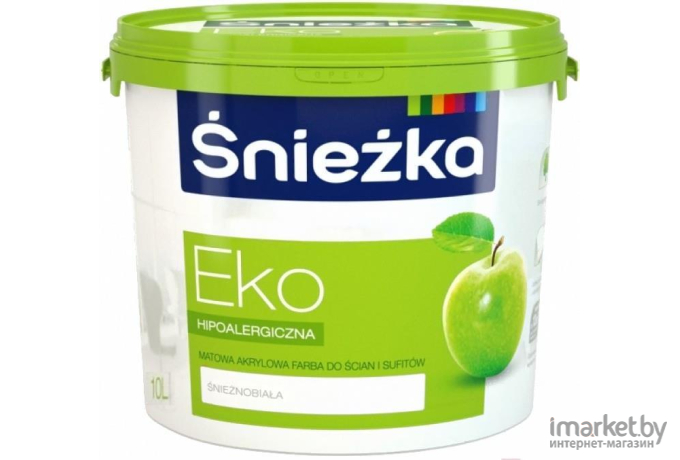 Краска Sniezka Краска Eko 10л белоснежный