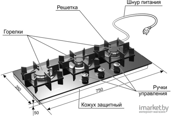 Варочная панель GEFEST ПВГ 2150-01 К92