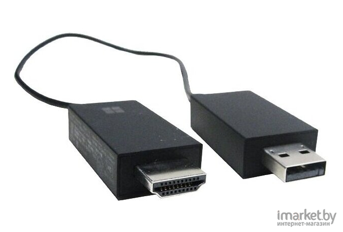 Адаптер Microsoft V2 USB-HDMI черный [P3Q-00022]