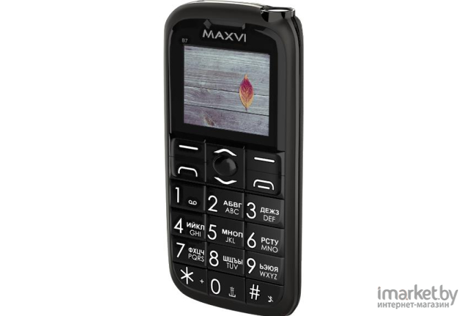 Мобильный телефон Maxvi B7 Black