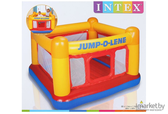 Игровой центр Intex 174 см Blue/Red/Yellow 48260NP