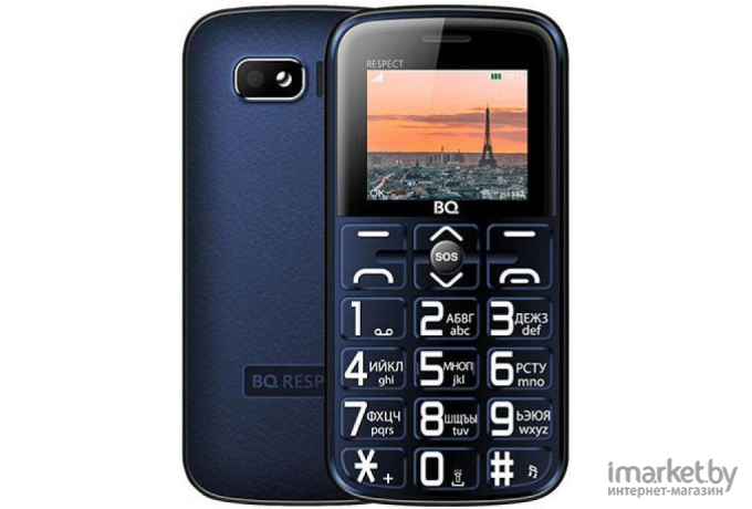 Мобильный телефон BQ-Mobile BQ-1851 Respect Blue