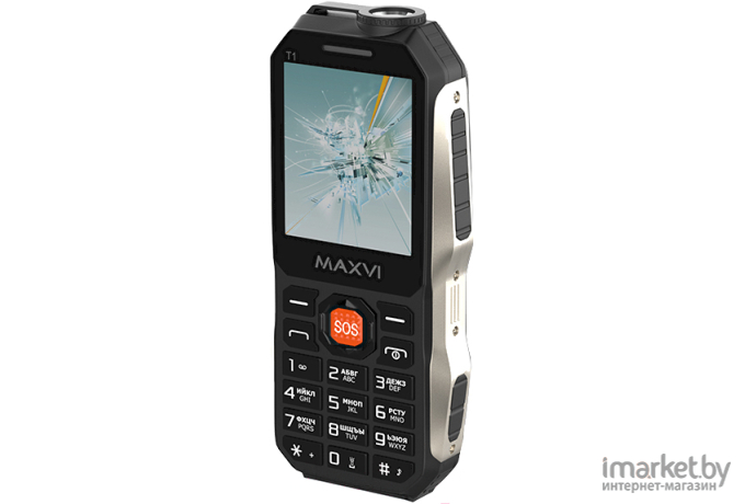 Мобильный телефон Maxvi T1 Black