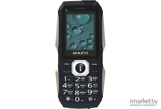 Мобильный телефон Maxvi T5 (темно-синий)