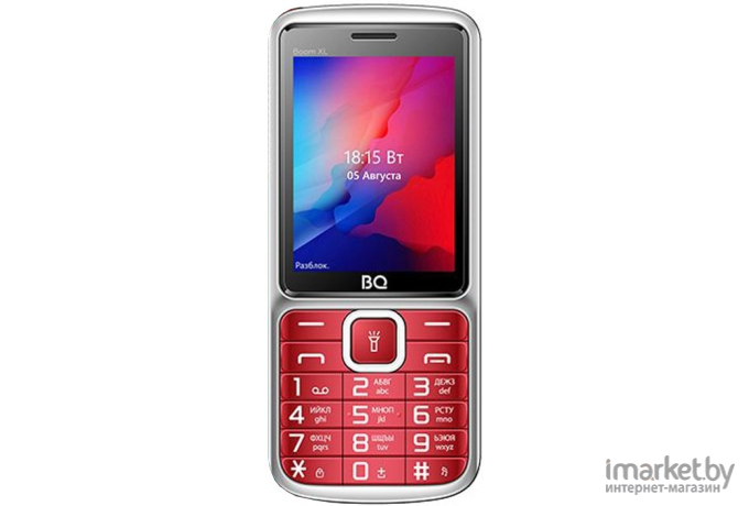 Мобильный телефон BQ-Mobile BOOM XL BQ-2810 красный