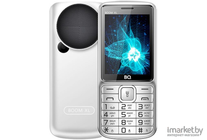 Мобильный телефон BQ-Mobile BQ-2810 Boom XL (серебристый)