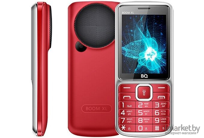 Мобильный телефон BQ-Mobile BQ-2810 Boom XL (серебристый)