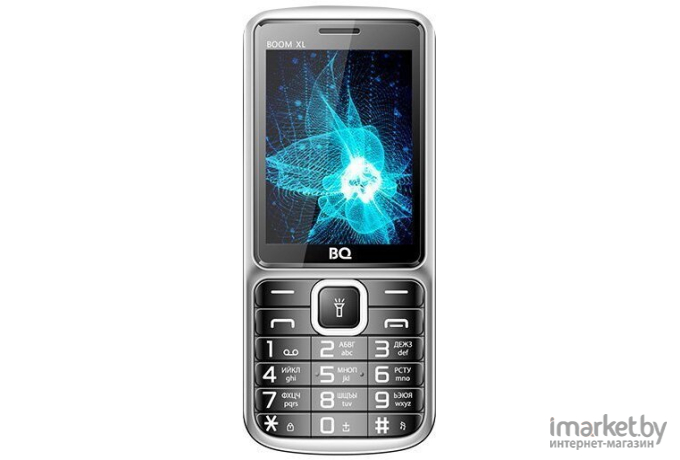 Мобильный телефон BQ-Mobile BQ-2810 Boom XL (серебристый)