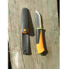 Нож строительный Fiskars Нож для тяжелых работ с точилкой [1023619]