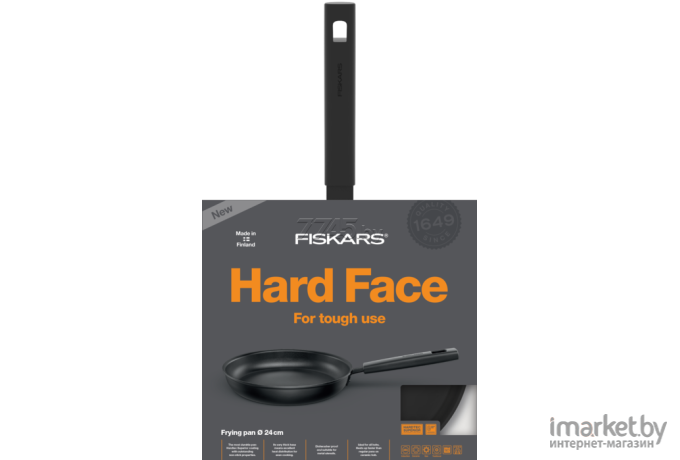 Сковорода Fiskars Hard Face ф 24 см [1020870]