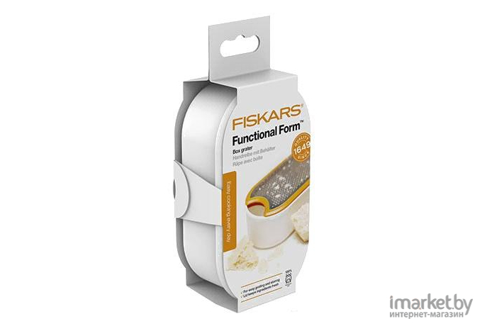 Кухонная терка Fiskars Functional Form с контейнером [1019530]