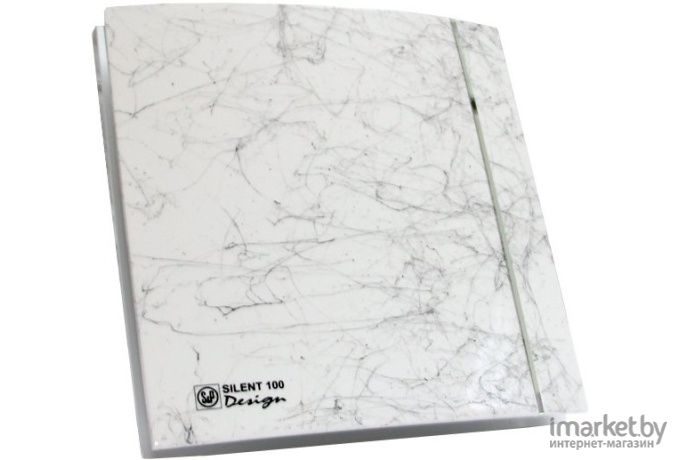 Вентилятор вытяжной Soler&Palau SILENT-100 CZ MARBLE DESIGN – 4C, 5210612000 White