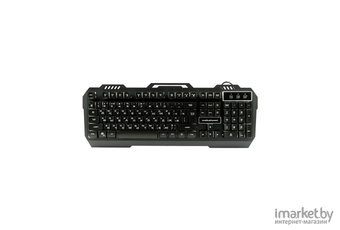 Клавиатура Nakatomi KG-35U черный