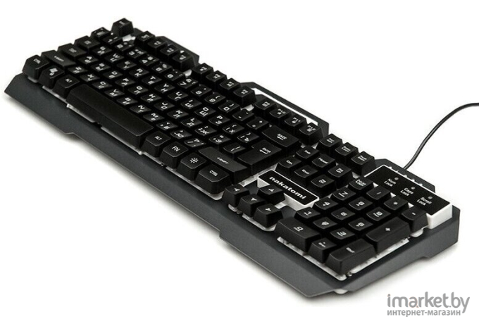 Клавиатура Nakatomi KG-35U черный
