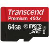 Карта памяти Transcend microSDXC UHS-I 300x Premium (Class 10) 64GB [TS64GUSDU1]