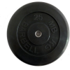 Диск для штанги MB Barbell d26 мм 2.5 кг черный