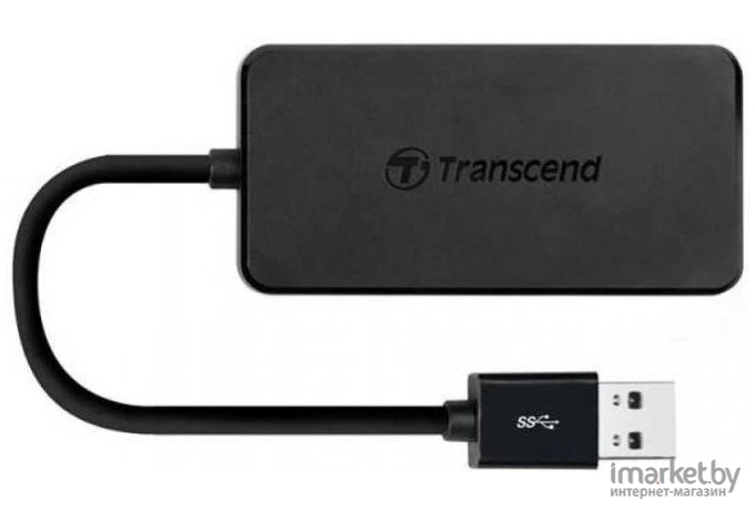 USB-хаб Transcend TS-HUB2K USB 3.1 4-Port HUB, USB 3.1 Gen 1 OK