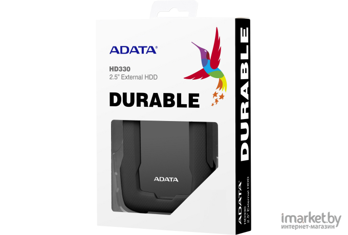 Внешний жесткий диск A-Data 4TB HD330 4TB COLOR BOX Black [AHD330-4TU31-CBK]