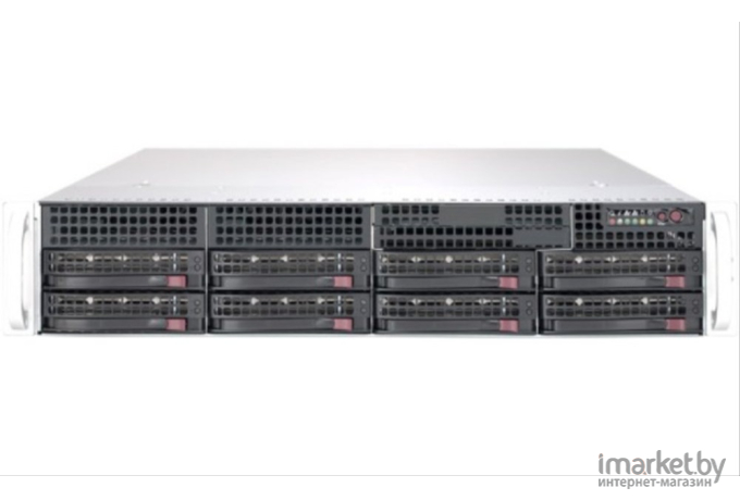 Материнская плата Supermicro Barebone 2U/MB X11DDW-L/2xCPU LGA 3647/12x slots to 1.5TB/8x3.5" SAS/SATA HS/2x 1GbE LAN/2xDOM/M.2/1000W Redundant OK [SYS-6029P-WTR]