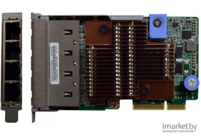 Комплектующие для серверов Lenovo ThinkSystem 10Gb 4-port Base-T LOM OK [7ZT7A00549]
