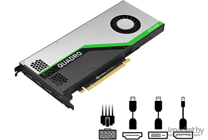 Видеокарта PNY Quadro RTX 4000 8Gb [VCQRTX4000-PB]