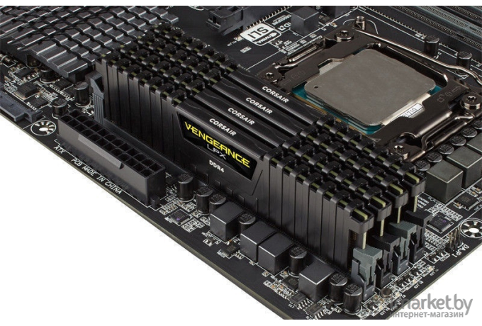 Оперативная память Corsair 16Gb DDR4 3000MHz Vengeance LPX [CMK16GX4M1D3000C16]