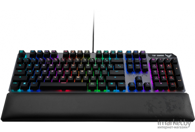 Клавиатура ASUS TUF Gaming K7 чёрная [90MP0191-B0RA00]