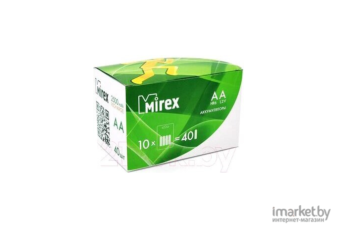 Зарядное Mirex Ni-MH АА 2500 мАч 4 шт. [23702-HR6-25-E4]